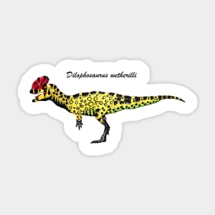 Dilophosaurus wetherilli Sticker